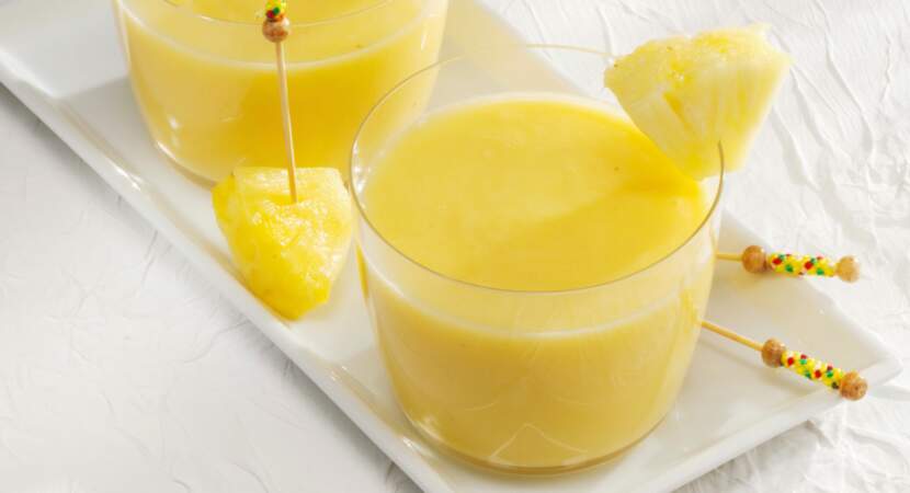 Milk shake ananas