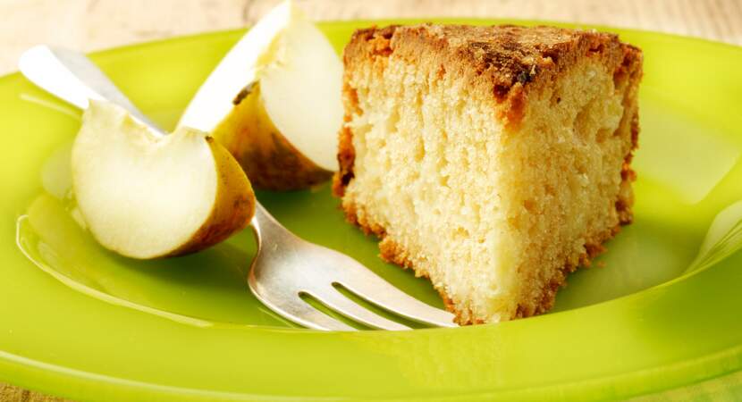 Gâteau aux pommes sans matière grasse