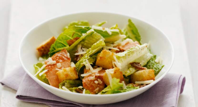 Mercredi : Salade césar au poulet