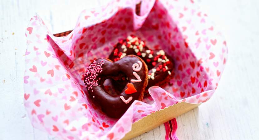 Donuts de la Saint Valentin