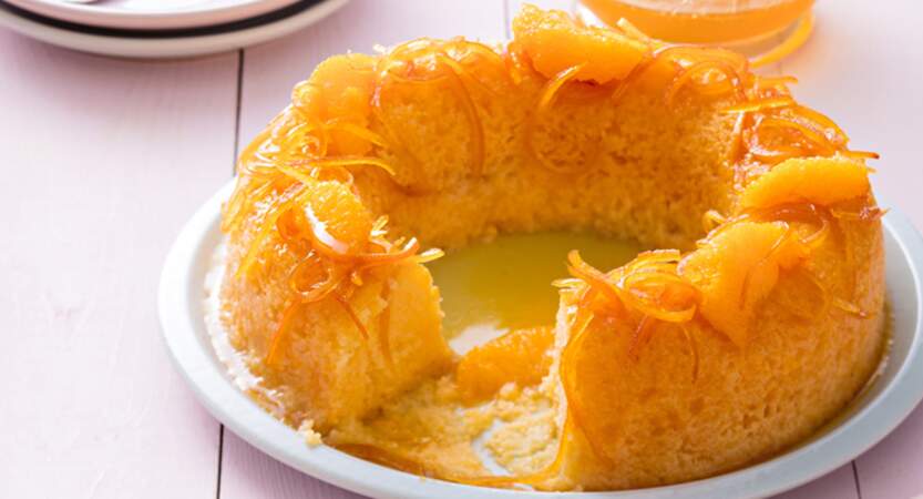 Gâteau citron-orange comme un baba