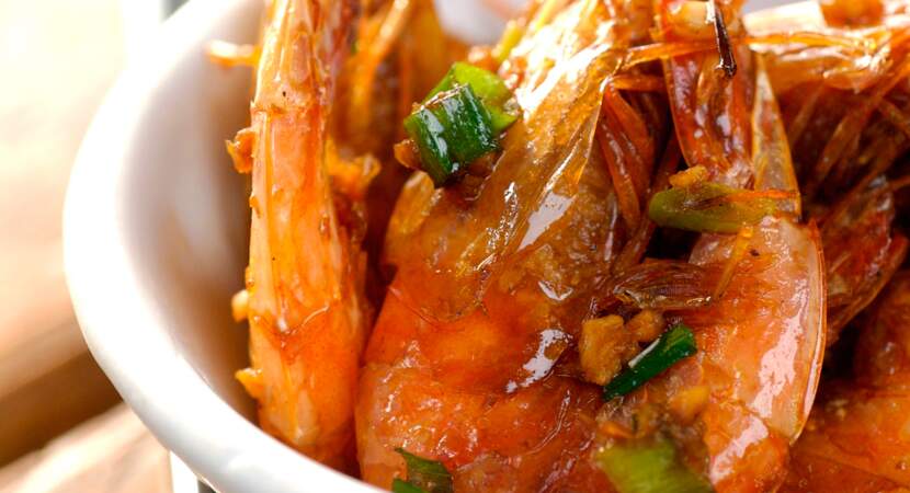 Crevettes à la chinoise