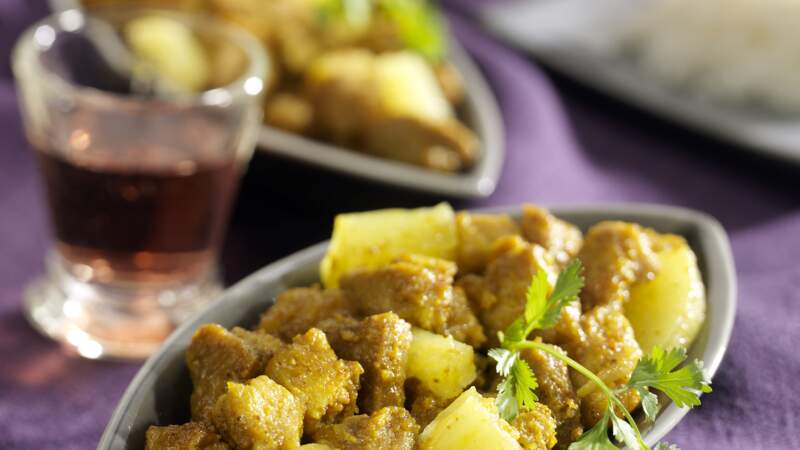 Curry de porc à l'ananas