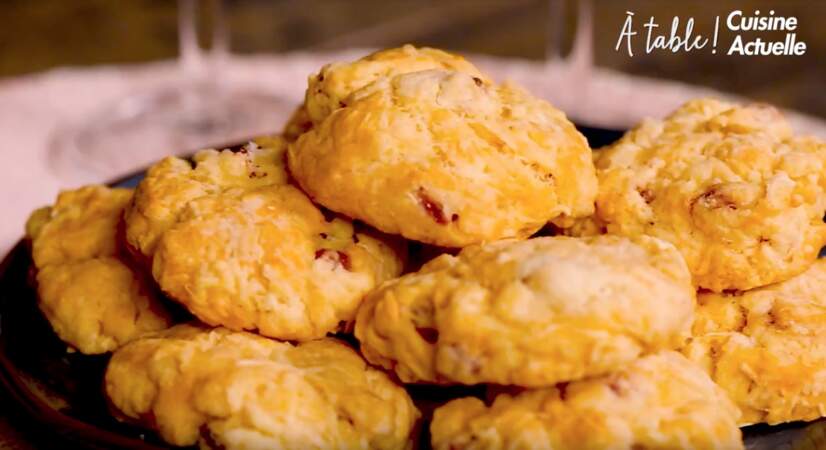 Vendredi : Cookies salés jambon-emmental
