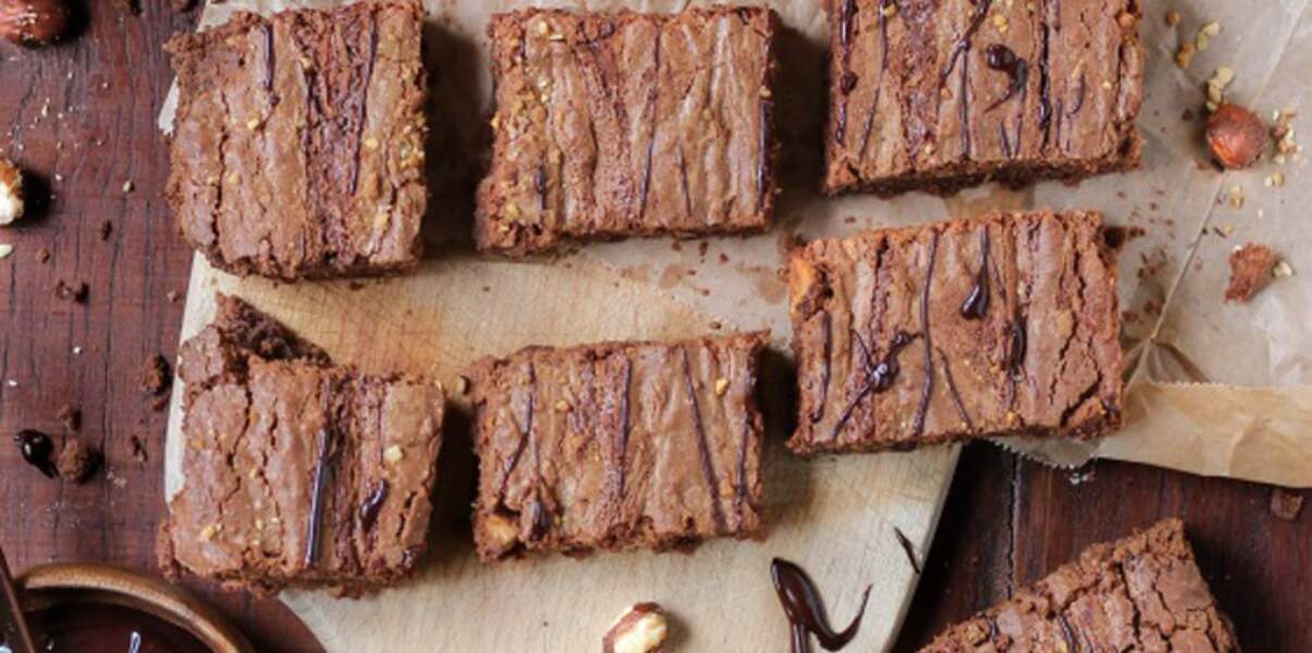 Brownies choco-noisettes
