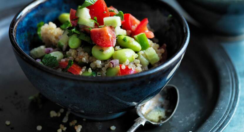 Salade fraîcheur au quinoa
