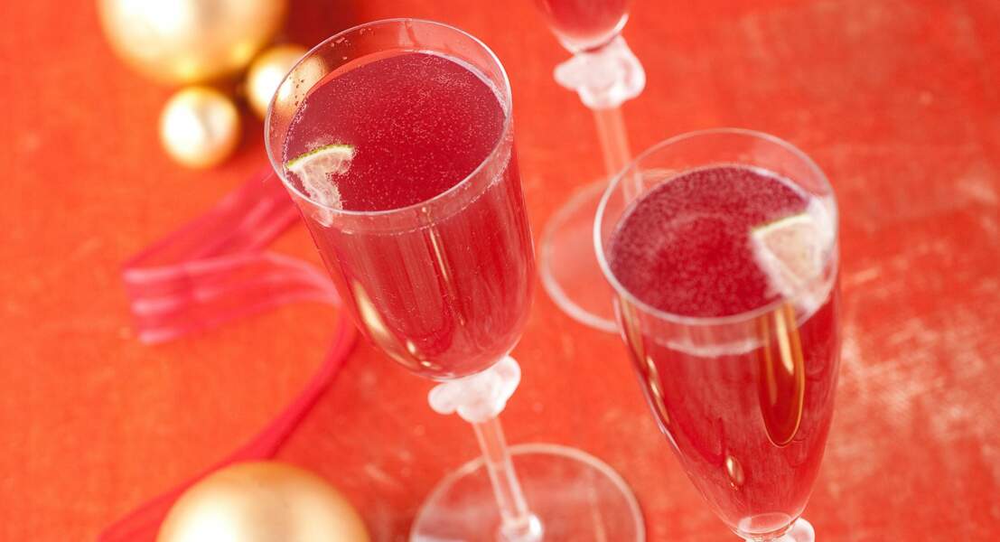 Cocktail rouge de Noël
