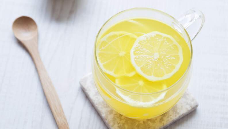Infusion citron gingembre et curcuma