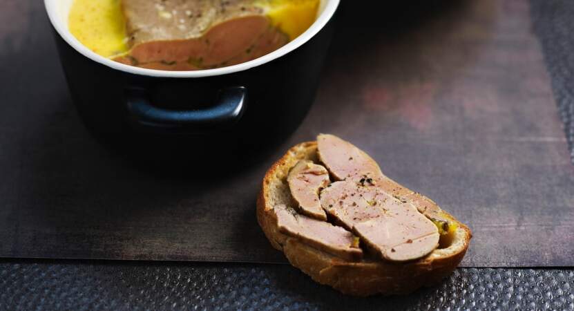 Terrine de foie gras aux épices