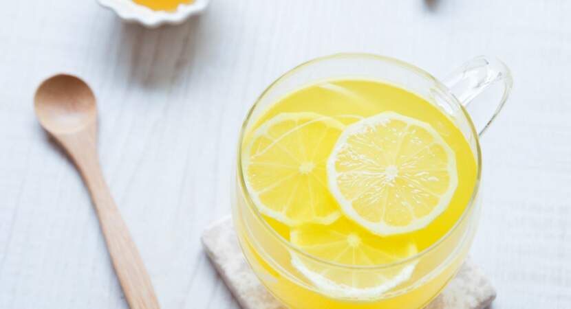 Infusion citron gingembre et curcuma