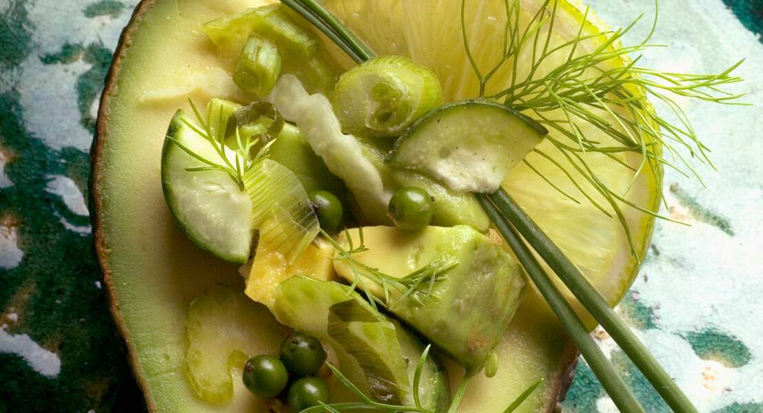 Salade d'avocat et citron vert