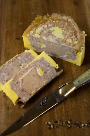 Pâté de canard au foie gras	 