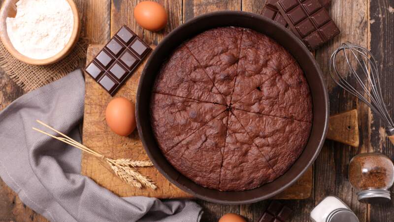 La recette du gâteau au chocolat léger à 50 calories la part !