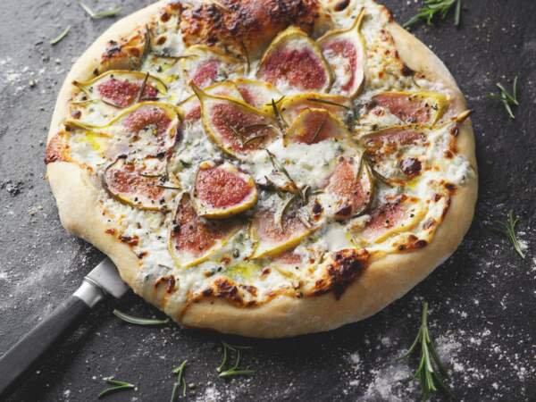 Vendredi : Pizza figues et gorgonzola	 