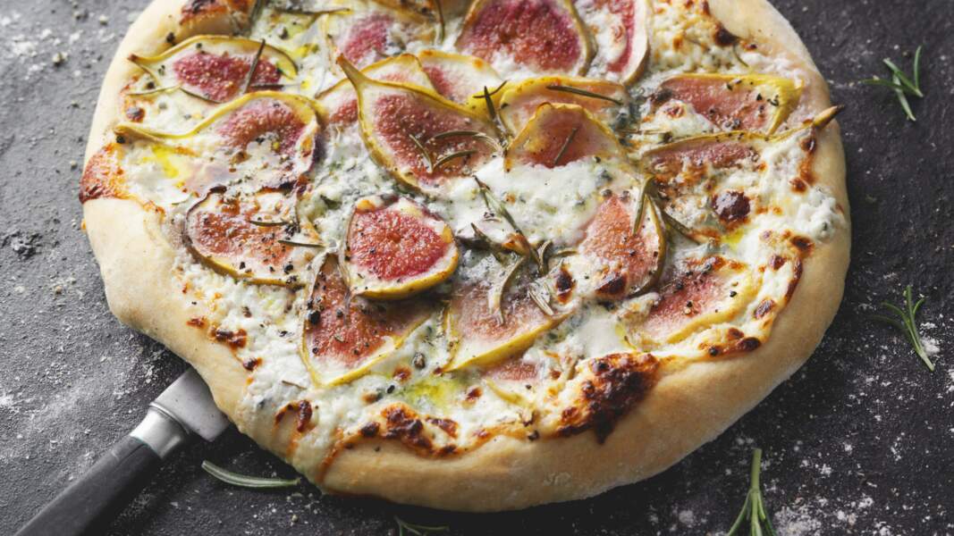 Vendredi : Pizza figues et gorgonzola	 