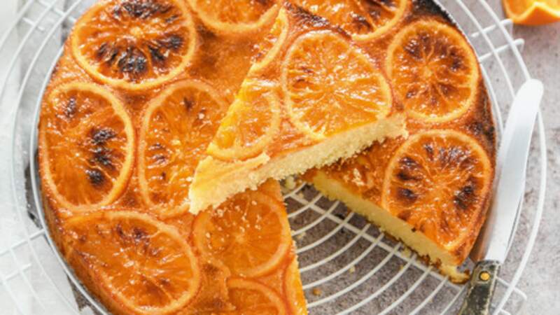 Gâteau renversé à l'orange