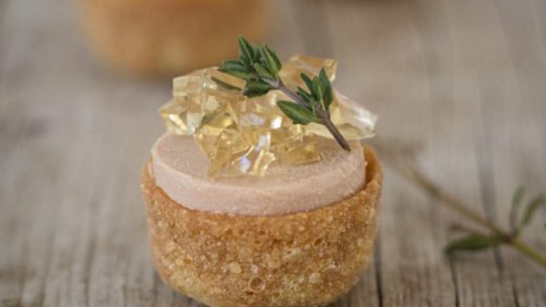 Croustades au foie gras		