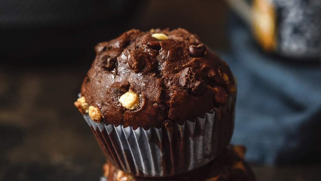 Muffins chocolat banane