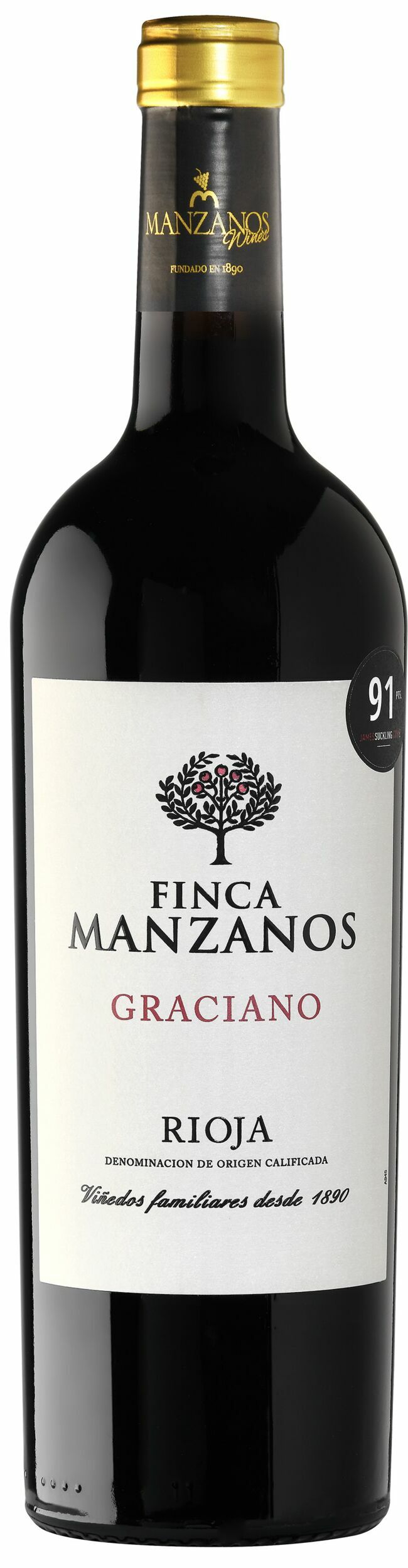 Rioja AOP 2018, Finca Manzanos, Graciano, 6,46 €, chez Système U.