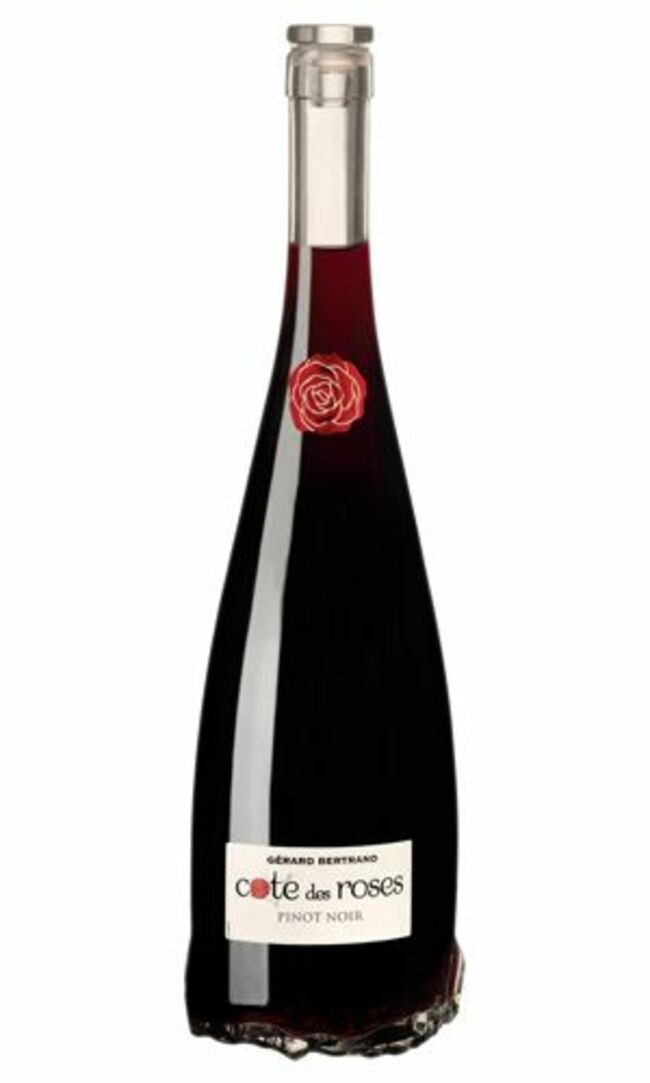  IGP Pays d’Oc 2020, Gérard Bertrand, Côte de Roses Pinot noir, 7,55 €, chez Carrefour.