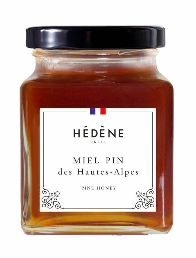 Miel de pin des Hautes-Alpes, 13,90 € (250 g), Hédène.