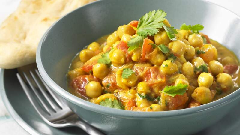 Jeudi : Curry de pois chiches (chana masala)