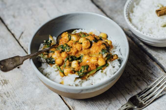 Curry de légumes indien