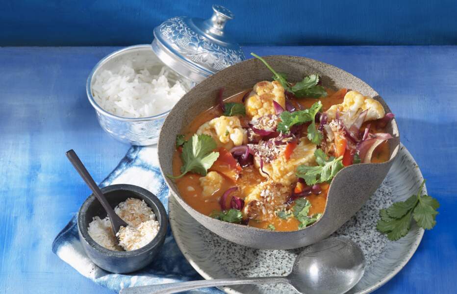 Curry de légumes thaï