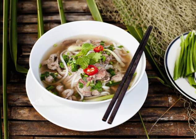 Mercredi : pho (soupe vietnamienne)