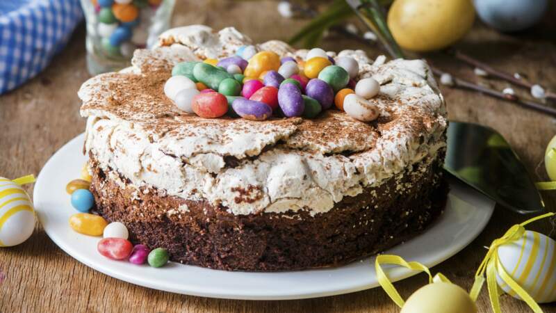 Gâteau au chocolat pour Pâques	