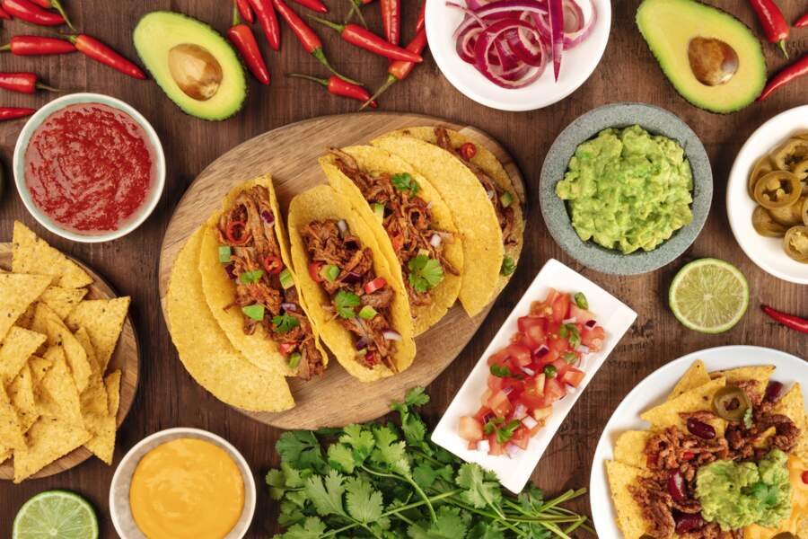 Tacos mexicains à partager