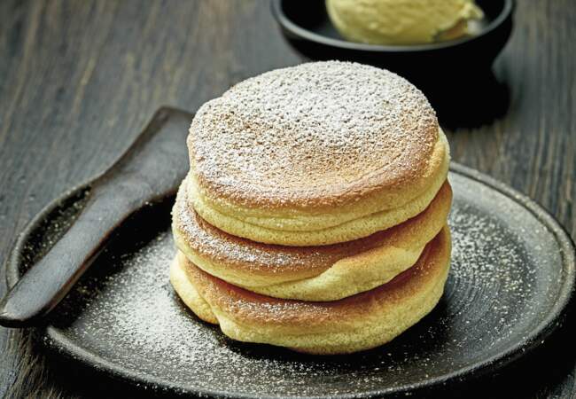 Pancakes soufflés japonais