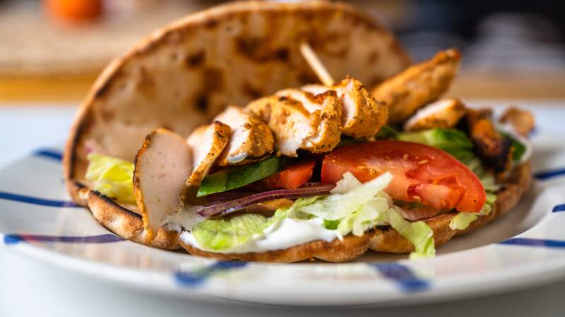 Samedi : Salade façon shawarma de poulet