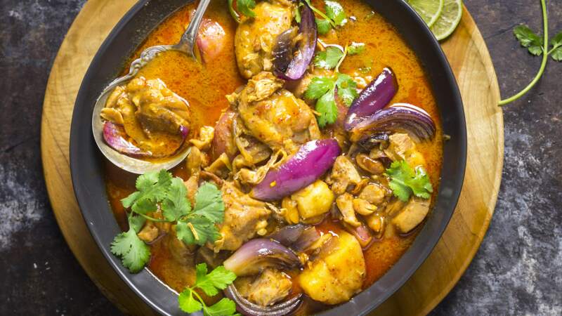 Massaman curry au poulet		
