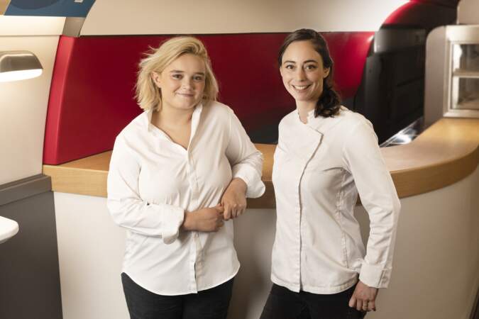 Les cheffes Alexia Duchêne et Nina Métayer signent la nouvelle carte SNCF