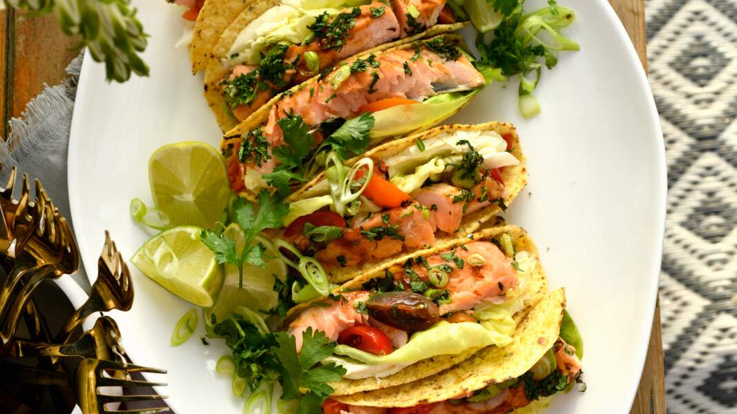 Tacos au saumon