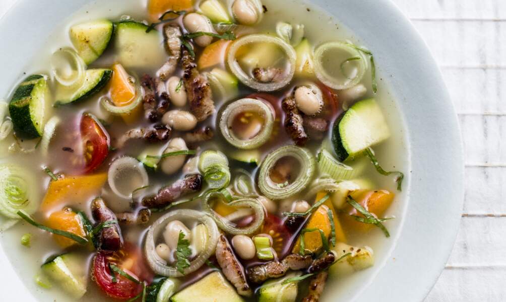 Minestrone aux flageolets