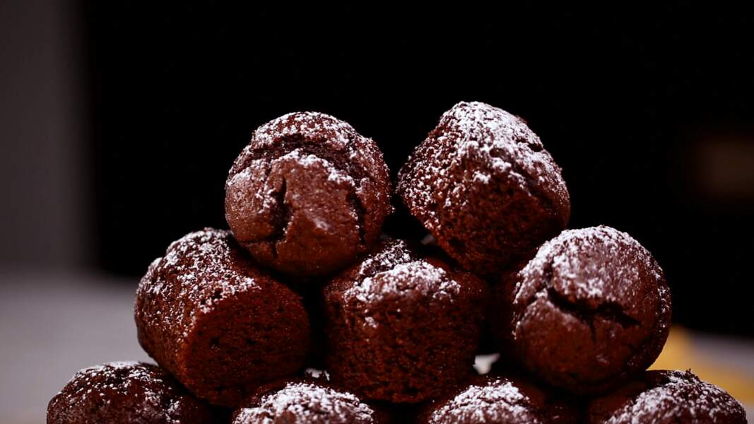 Muffins chocolat-pomme de terre