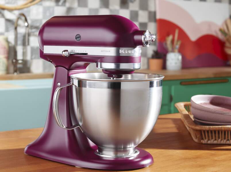 Le Robot Pâtissier Artisan 4,8L coloris Betterave - KitchenAid