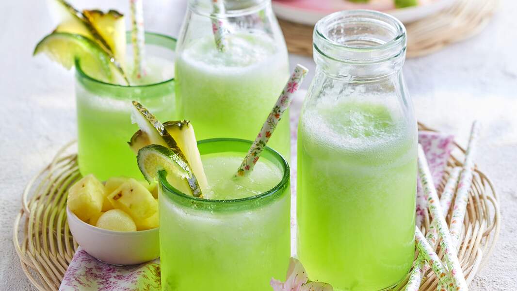 Cocktail vert melon
