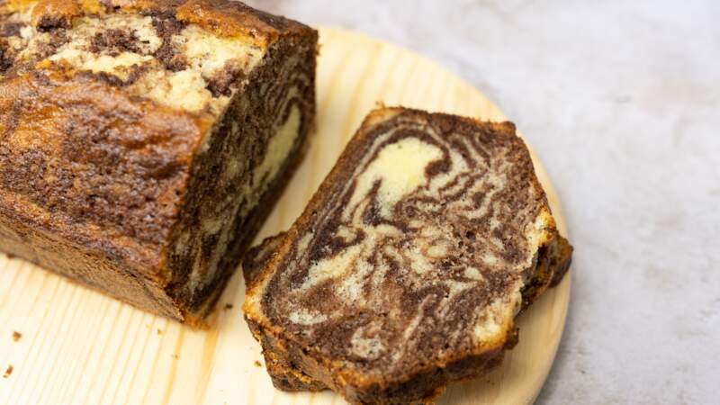 Cake marbré super régressif : l'astuce de Juan Arbelaez pour de jolies marbrures