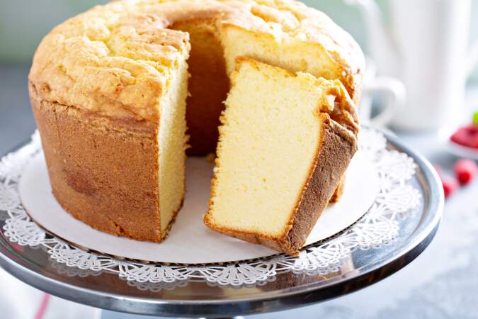 Gâteau de Savoie et ganache au thé matcha de Cyril Lignac : la recette simplissime de ce gâteau très aérien
