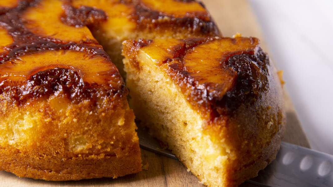 Gâteau renversé à l'ananas : le gâteau super facile à préparer de Cyril Lignac 