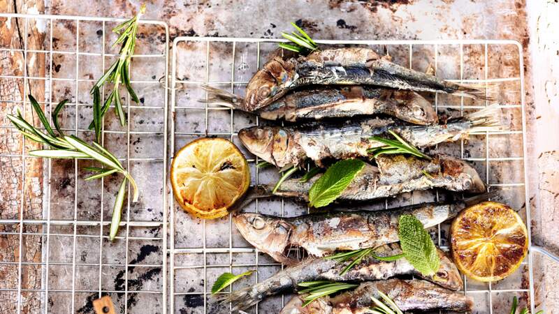 Sardines frites à la portugaise