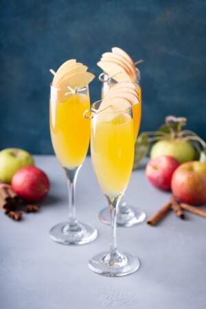 Cocktail Apple mimosa