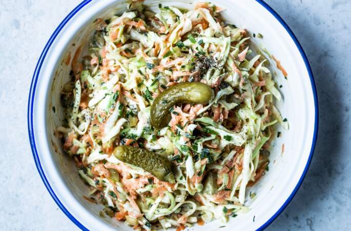 Coleslaw : salade de chou américaine