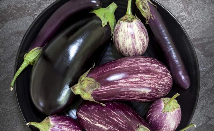 Blanche, rayée, violette... : quelles sont les différentes variétés d'aubergines et comment bien les choisir ?