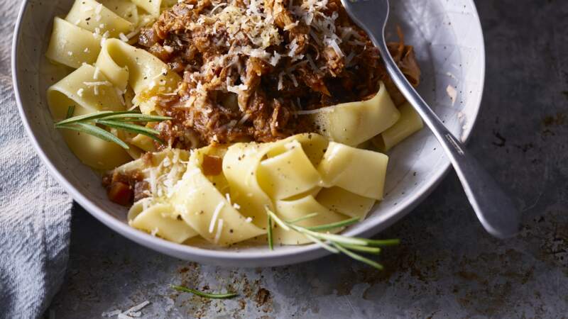 Pappardelle au pulled pork