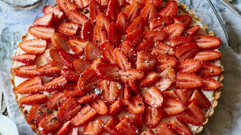 Tarte aux fraises façon Cyril Lignac		