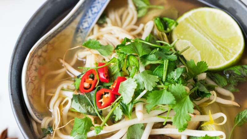 Pho végétarien (soupe vietnamienne)		